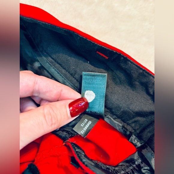 Express Pants Sz 2R The Columnist Red Straight Legs Pockets Like-New Classy - Picture 11 of 16